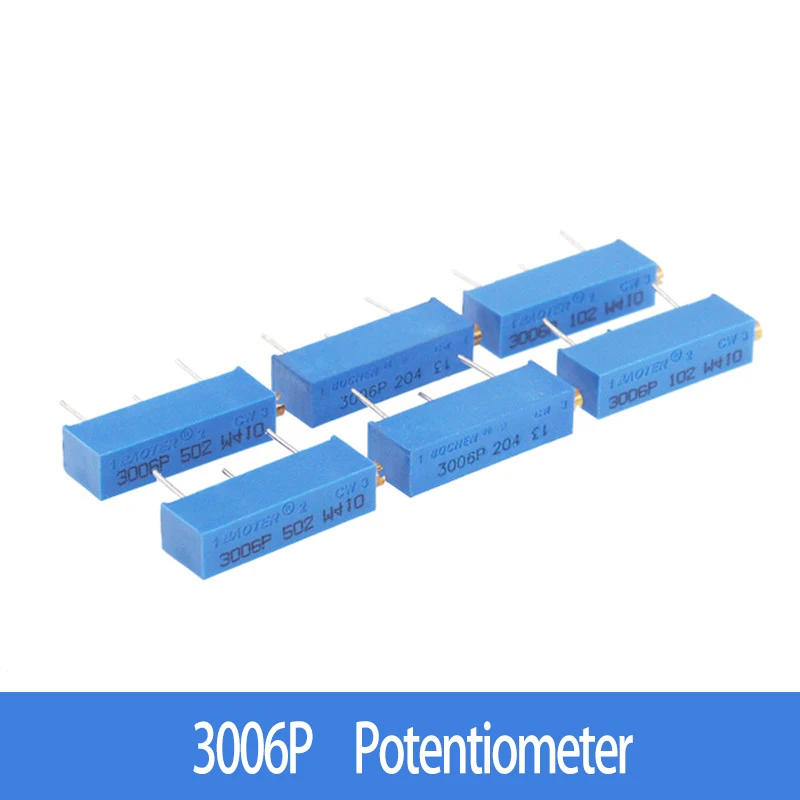 3006P potentiometer multi turn precision adjustable resistor