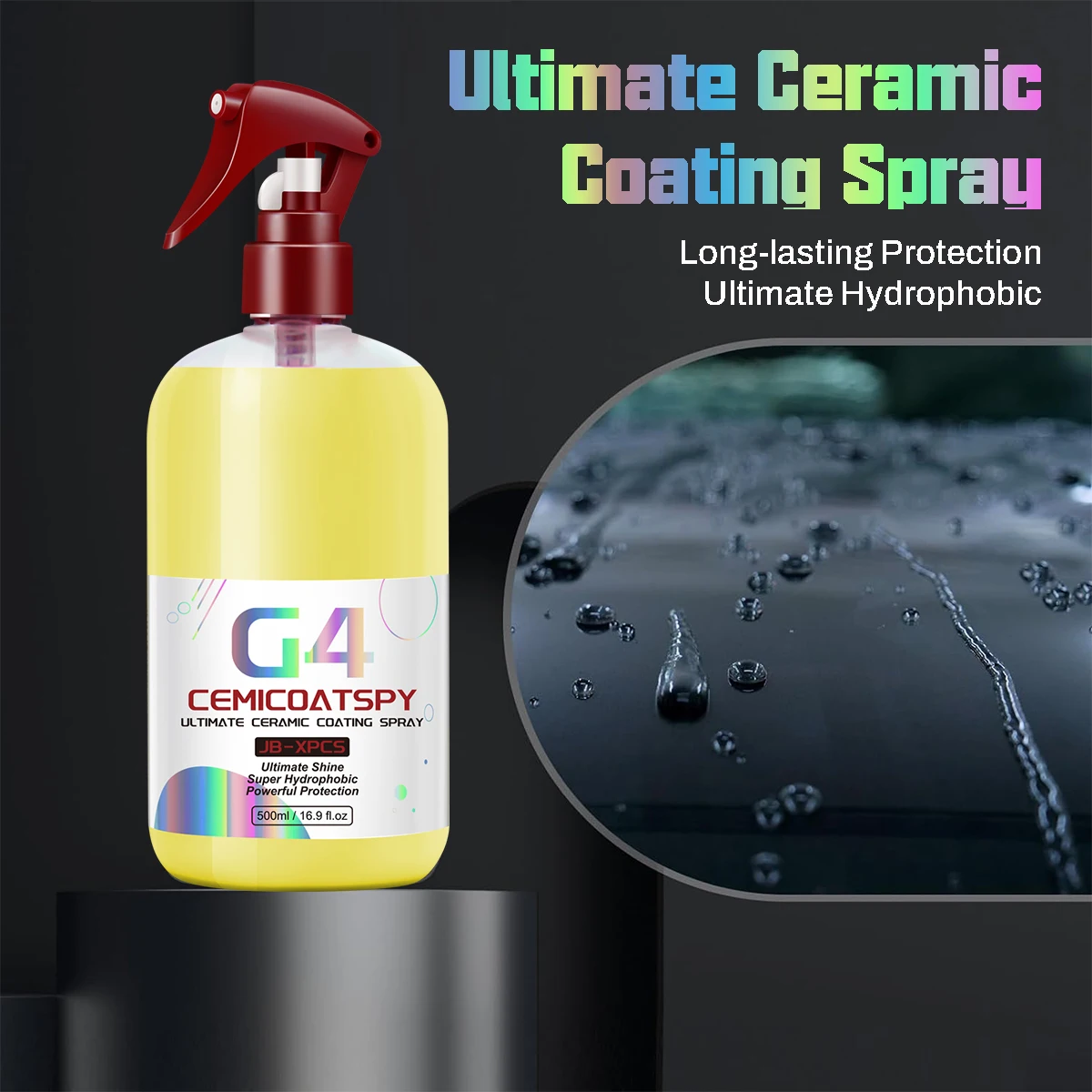 Ultimate Ceramic Coating Spray Car Exterior Scratch Restorer Coating Polish Wax Film Paint Care Protector G4 CEMICOATSPY