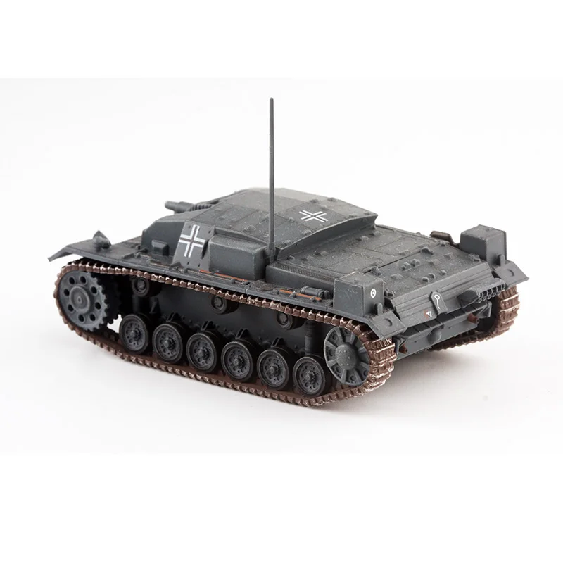 Schaal 1/72 Duitse III Assault Gun Type A Armored Division 1941 Klassieke rupstank Simulatie Plastic Model Collectible Gift