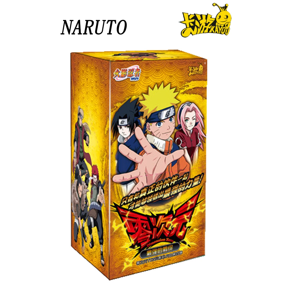 Kayou Genuine Naruto Cards Collection for Children Youth Comics Rarre Limited Exquisite Multiple Types Cards Hobby Friends Gifts