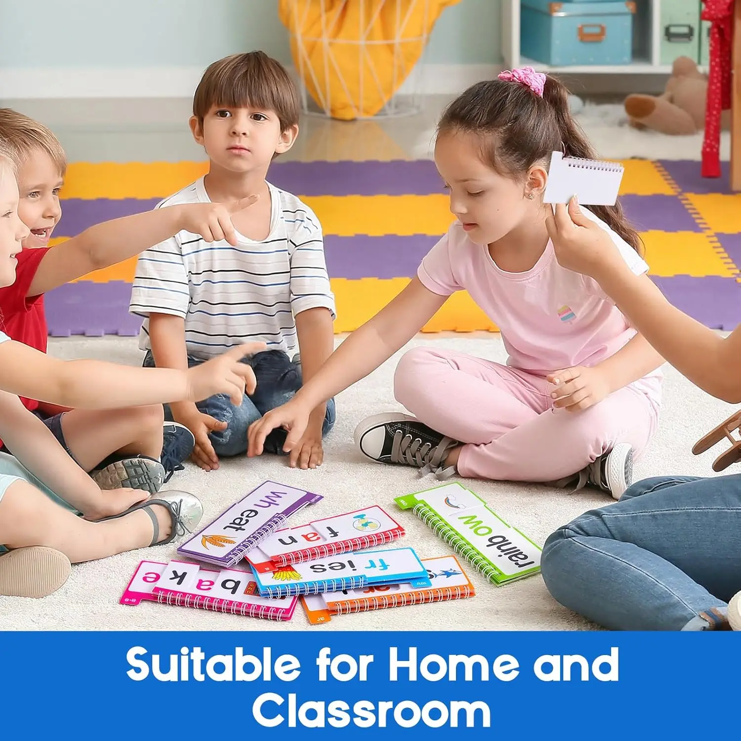 Word Family Build Book 40 Read Rhyme Flip Books Learn To Read Phonics Flash Cards Sight Words Flash Cards Kids Flip Books