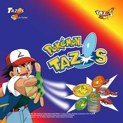 TAZOS ®   KOLEKCJE MATU TAZOS Pokemon 1,2,3 Zestaw i 3D TAZOS Pełny/kompletny zestaw 151/72/50 SZTUK 【Hiszpania i Greece Oryginalne wydanie】