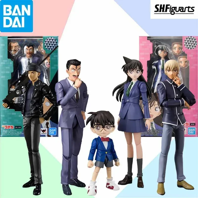 

Bandai S.H.Figuarts SHF Детектив Конан Разрешение издание Конан Эдогава Рэйчел Мурри Когору Аниме Фигурки Игрушки В наличии