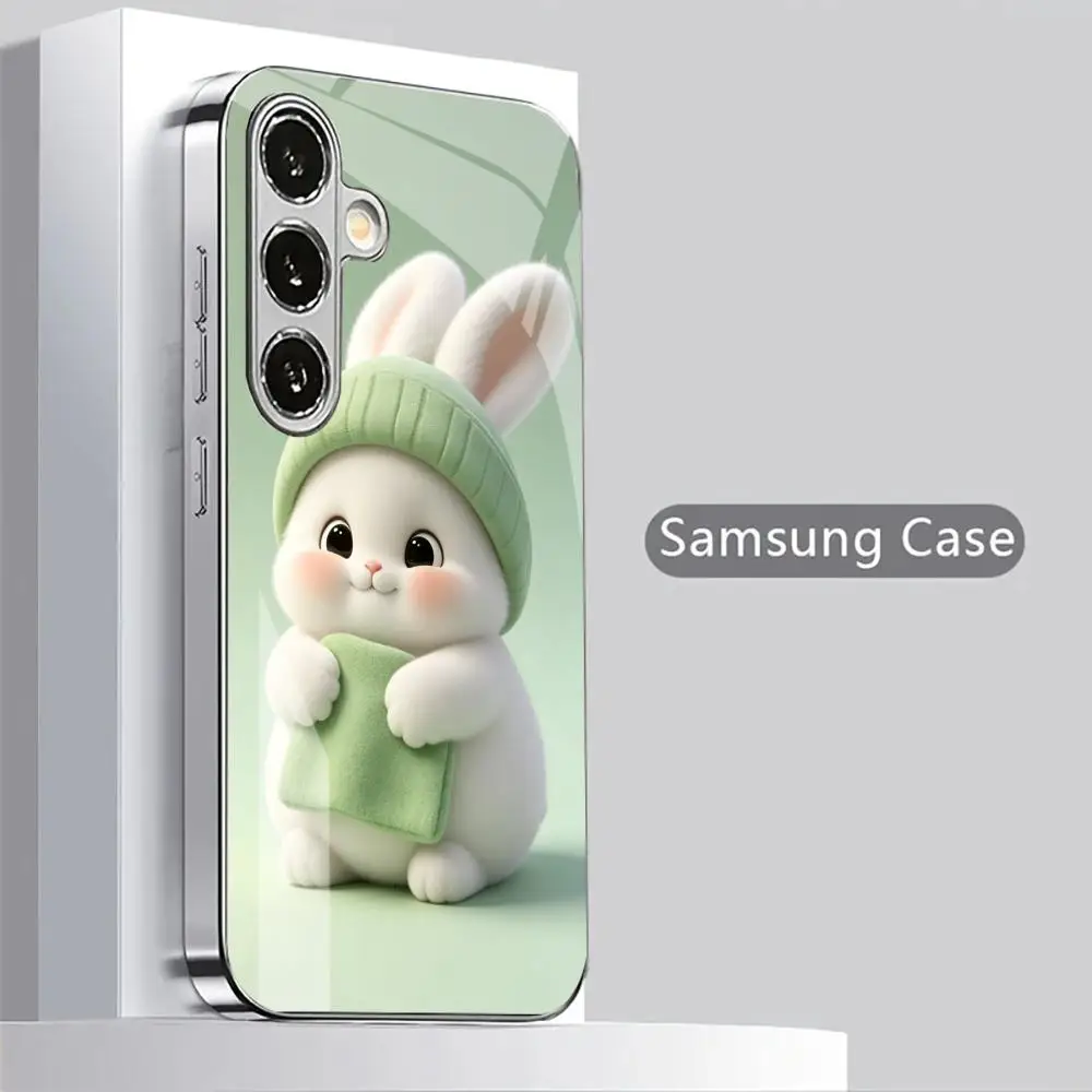 Charming And Vibrant Rabbit Cartoon Case For Samsung Galaxy S21 S22 S23 S24ULTRA S25ULTRA FE Ultra Plus5G A52S S26 Cover