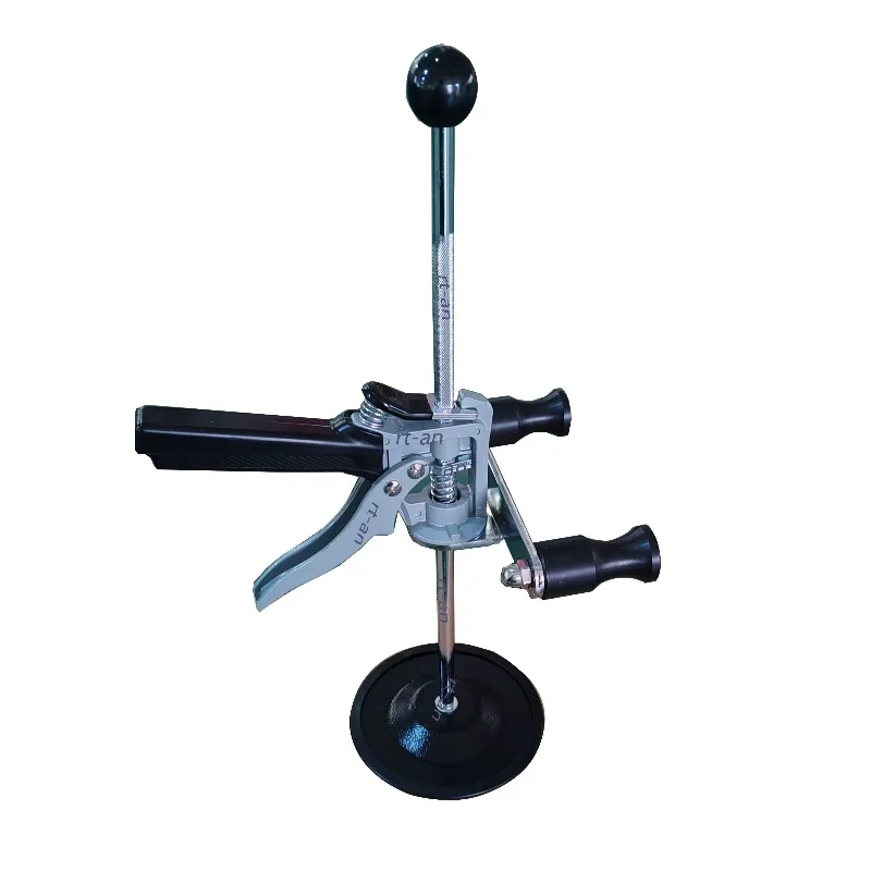 Automotive Four-wheel Aligner Accessories Equipment Portable Steering Wheel Holder Ejector Rod Bracket Locking Tool