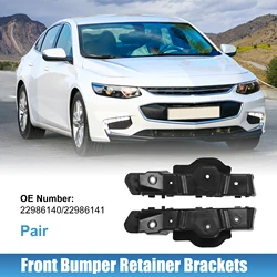 X Autohaux 1 Pair Front Bumper Mounting Support Bracket No.22986140 for Chevrolet Malibu 2013-2015 for Chevrolet Malibu Limited