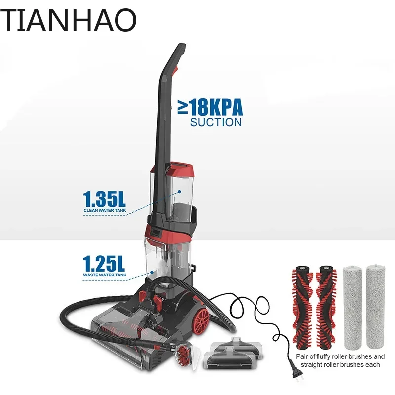 Scrub Deluxe Carpet Cleaner Machine, for Carpet and Upholstery, Deep Cleaning Carpet Shampooer