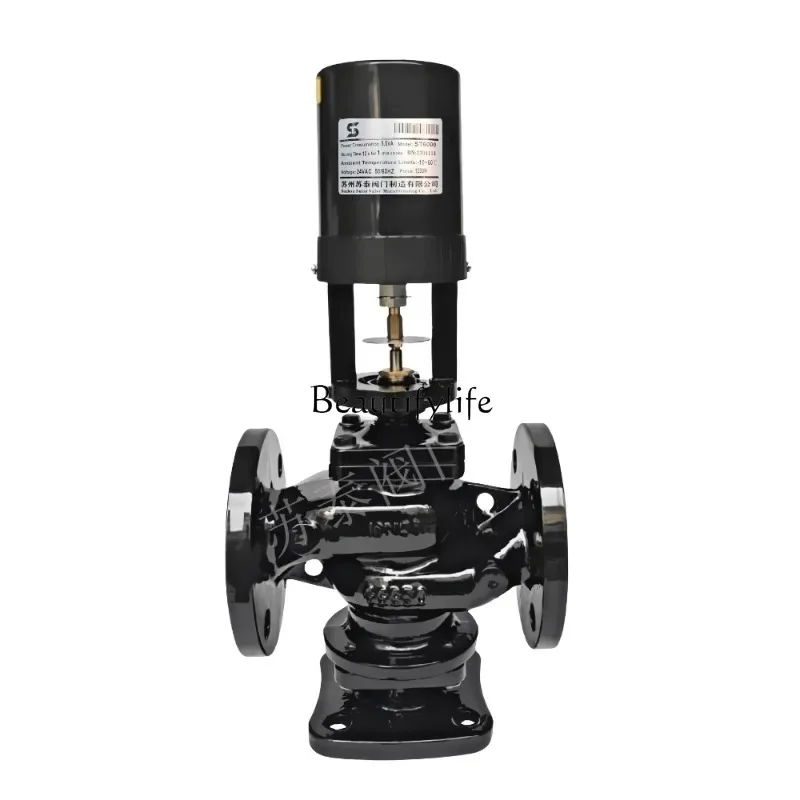 Proportional Integral Electric Two-Way Three Way Control Valve Central Air Conditioning Return Water Thermostat Valve