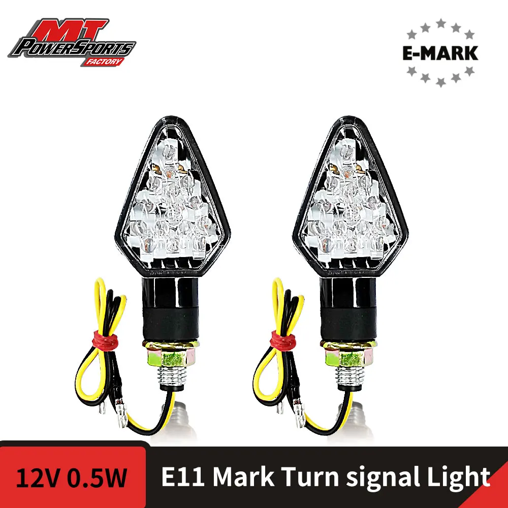 

Indicator Turn Signal E-mark Approved LED M10 Bolt Motorcycle Universal Turn Signals Indicator Flashing Lights Blinker New