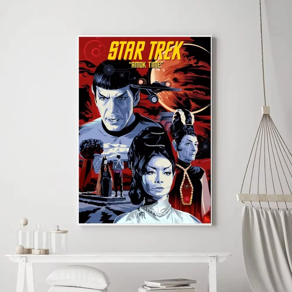 Film S-Star T-Trek Poster Prints Poster Wall Painting Bedroom Living Room Wall Bar Restaurant