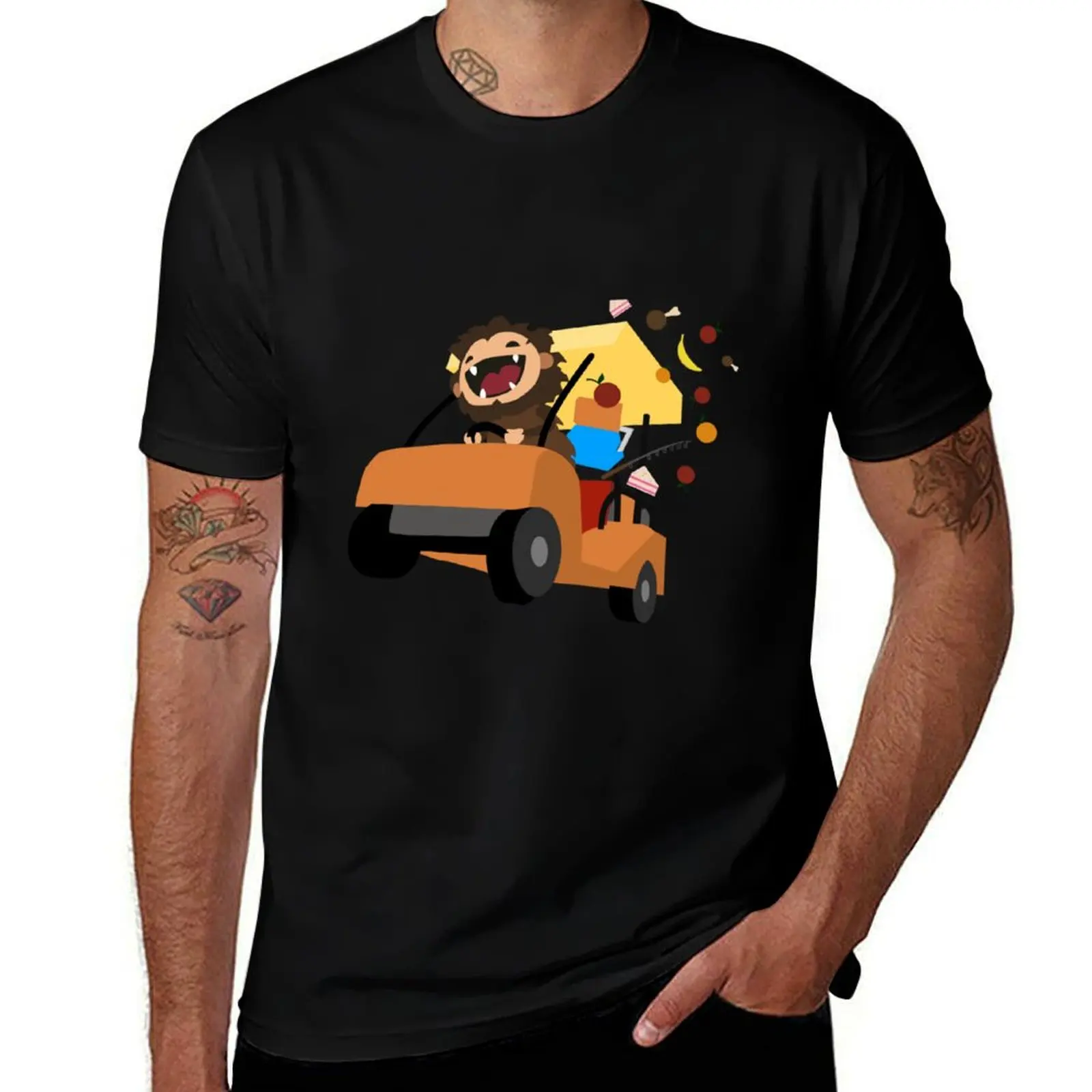 bigfoot Sneaky Sasquatch golfer T-Shirt Basic All Season Solid T-Shirt