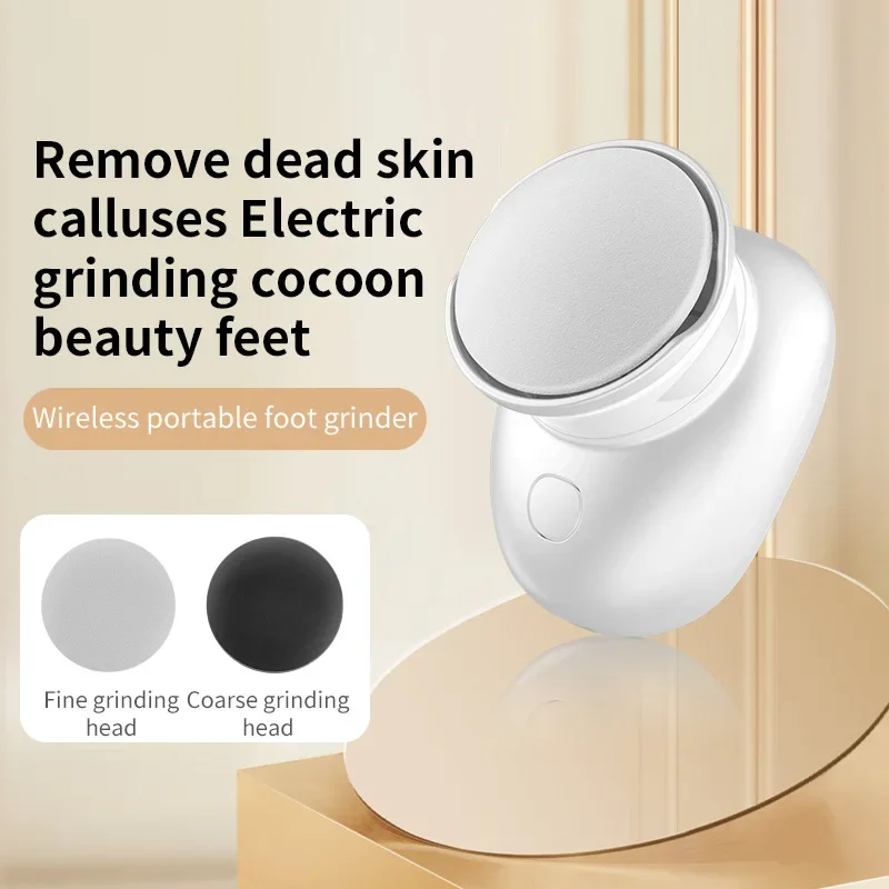 

Electric foot grinder,exfoliating calluses,rechargeable portable household double grinding head,compact trimmer pedicure tools