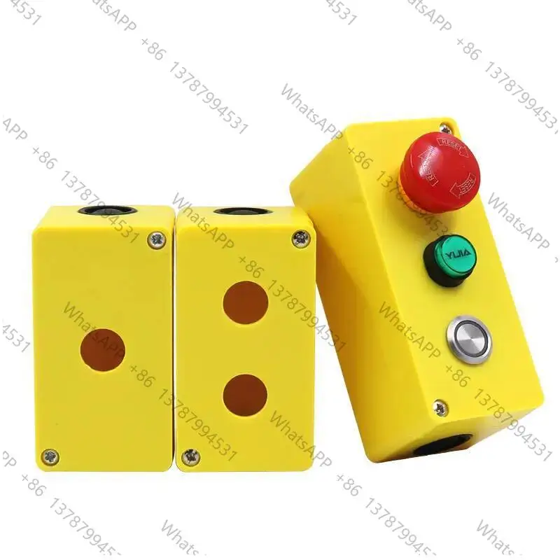 16mm Plastic Push Button Switch Box for Metal Buttons Industrial Control Equipment 1 2 3 Hole