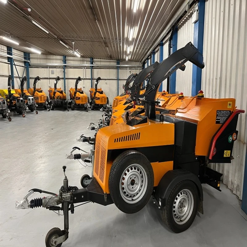 Heavy-duty Powered Wood Chipper, Shredder, Suitable For Garden Cleaning, Home Yard, Branch And Leaf Waste Disposal,