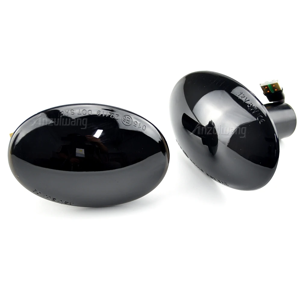 

2x последовательные боковые габаритные зеркала для BMW Mini Cooper R56 2007-2013, светодиодный динамический указатель поворота