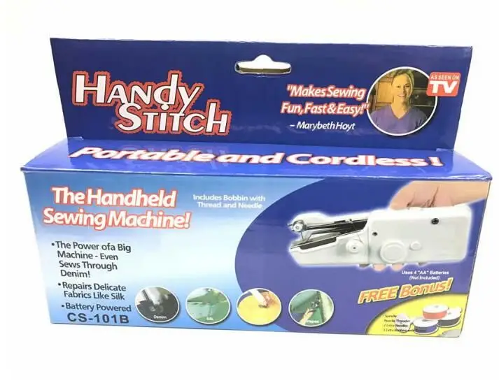 Handy stitch handheld portable sewing machine multifunctional mini electric