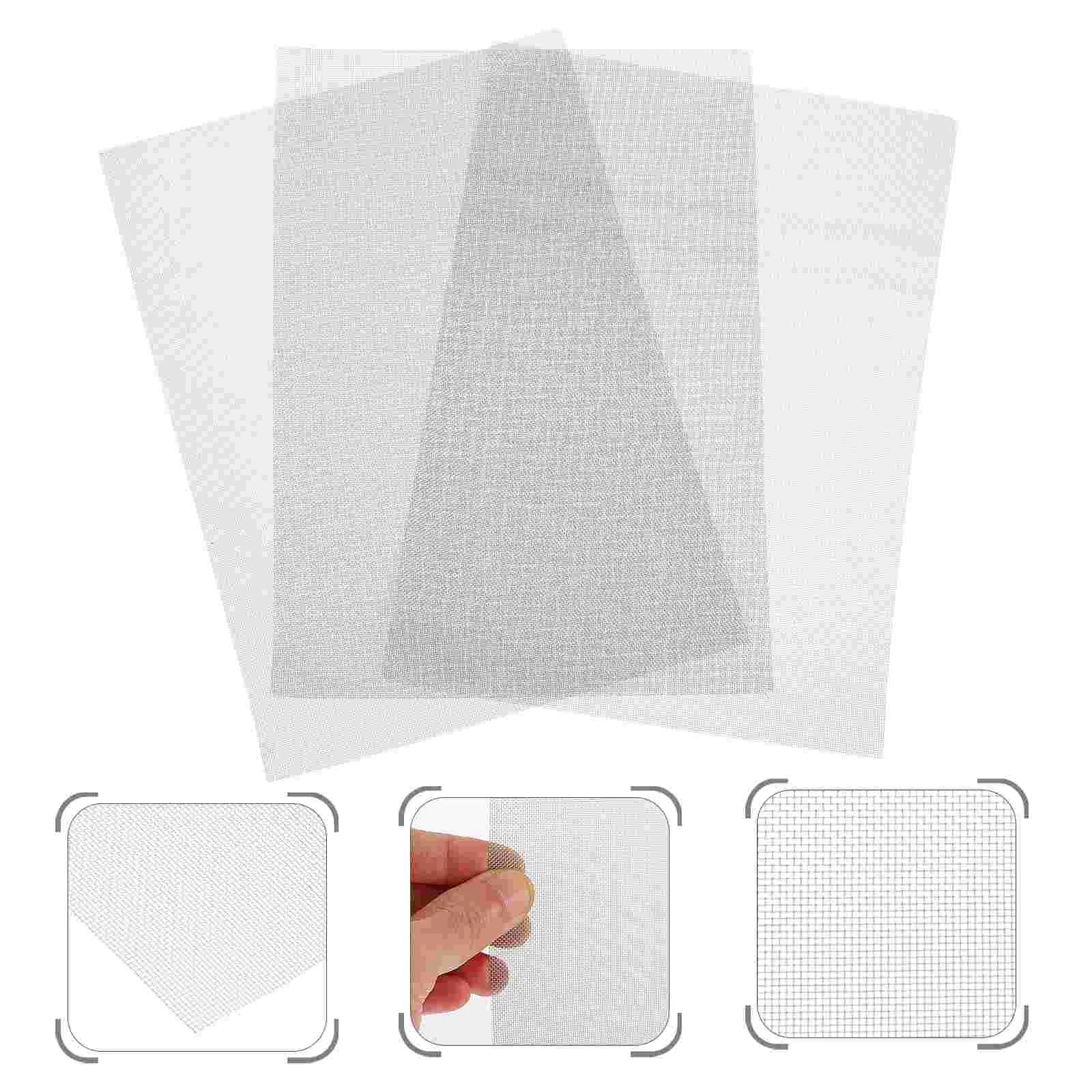 

3PCS Stainless Steel Bumper Repair Net Front Grille Car Mesh Guard Automotive Insert Cover Anti Corrosion Protective