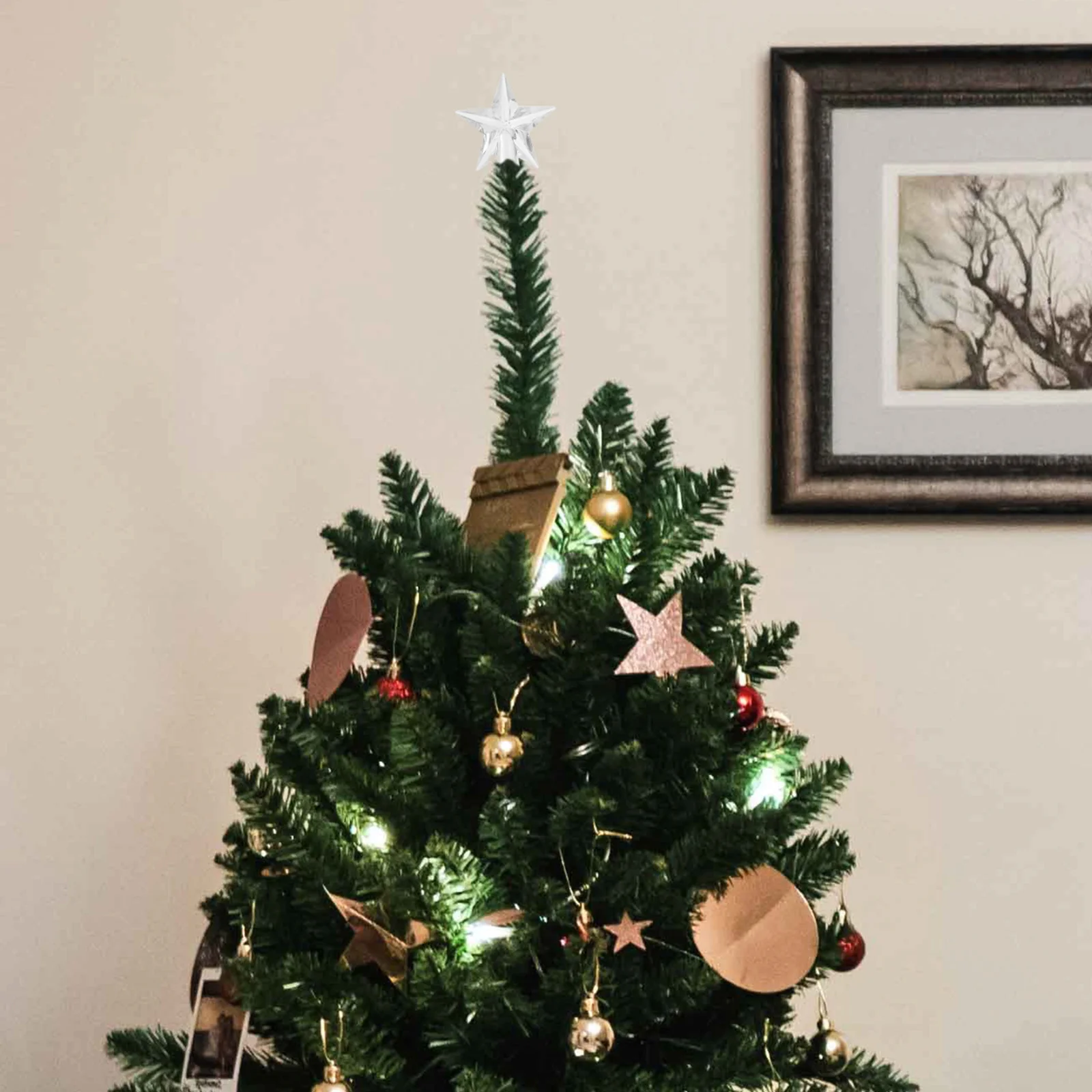 

100pcs Star Shape String Light Cover Plastic Lamp Shade For Diy Decoration Bulb Accessories Xmas Tree Light Covers