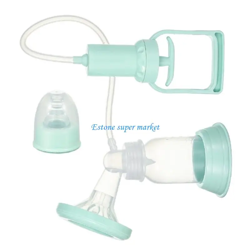 090B Hand Pulled Breast Pump with Strong Suction Power Lightweight Manual Breast Pump Easy Solution for Expressing Milk