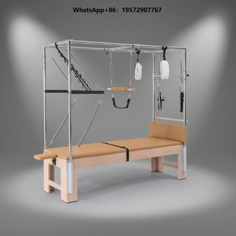 Factory High-end Custom High Quality Durable New Wooden Pilates Bed Portable Adjustable Pilates Studio Health Equipment
