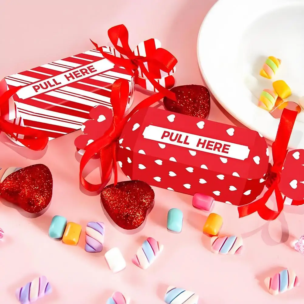 Fashionable Cash Bags Christmas Money Pull Pouch Gift Box Candy-shaped Cash Holder for Kids Adults Diy Festive for Holidays
