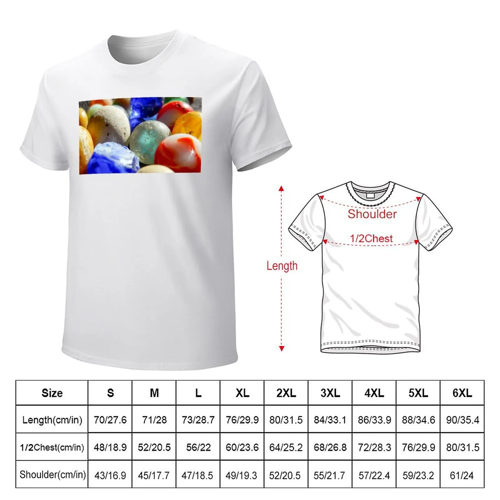 Old Marbles T-Shirt vintage clothes plus sizes mens t shirts pack