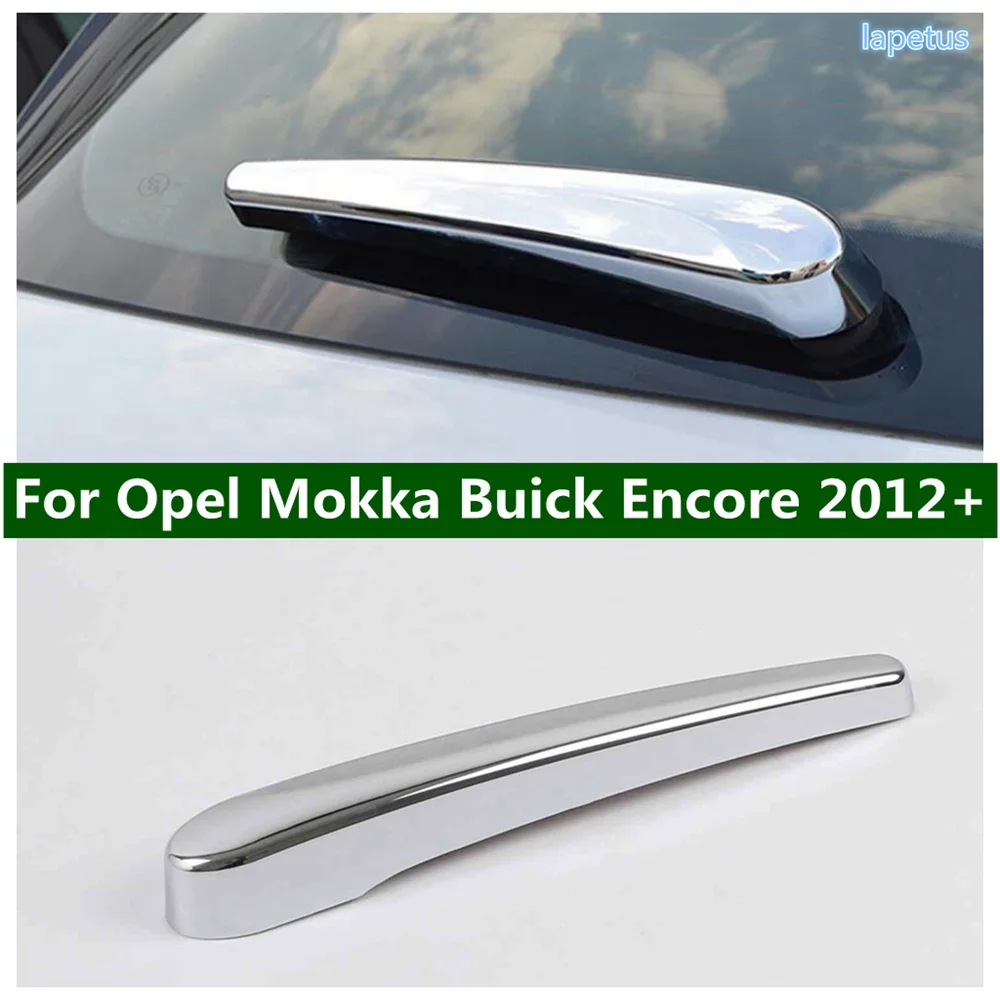 

Car Styling 1pcs Rear Wiper Decoration Strip cover trim Fit For Opel Mokka Buick Encore 2012 - 2018 ABS Chrome Accessories