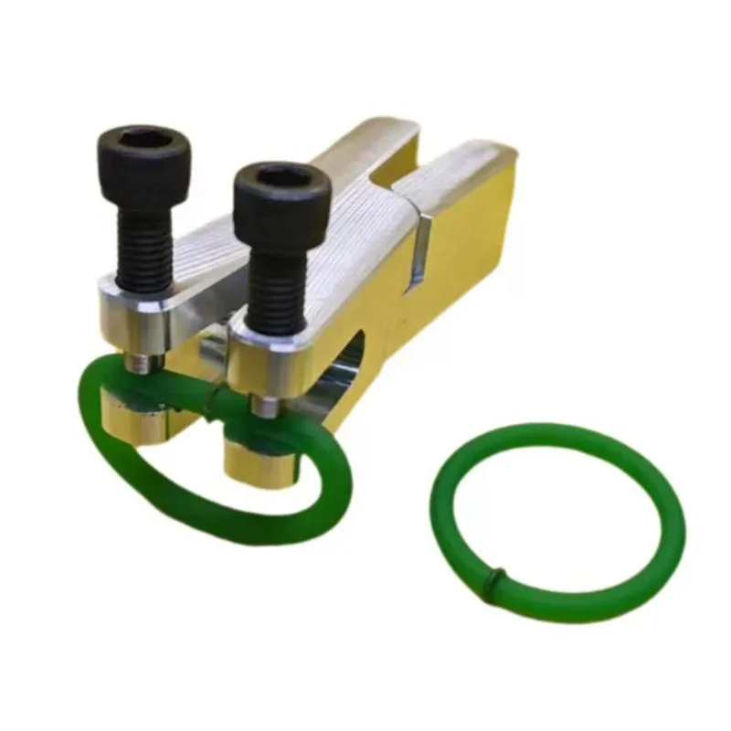 Aluminum Alloy PU round Belt Welding Connector Heat Fusion Splicer for 4/5/6/8mm Polyurethane round Belts Industrial Equipment