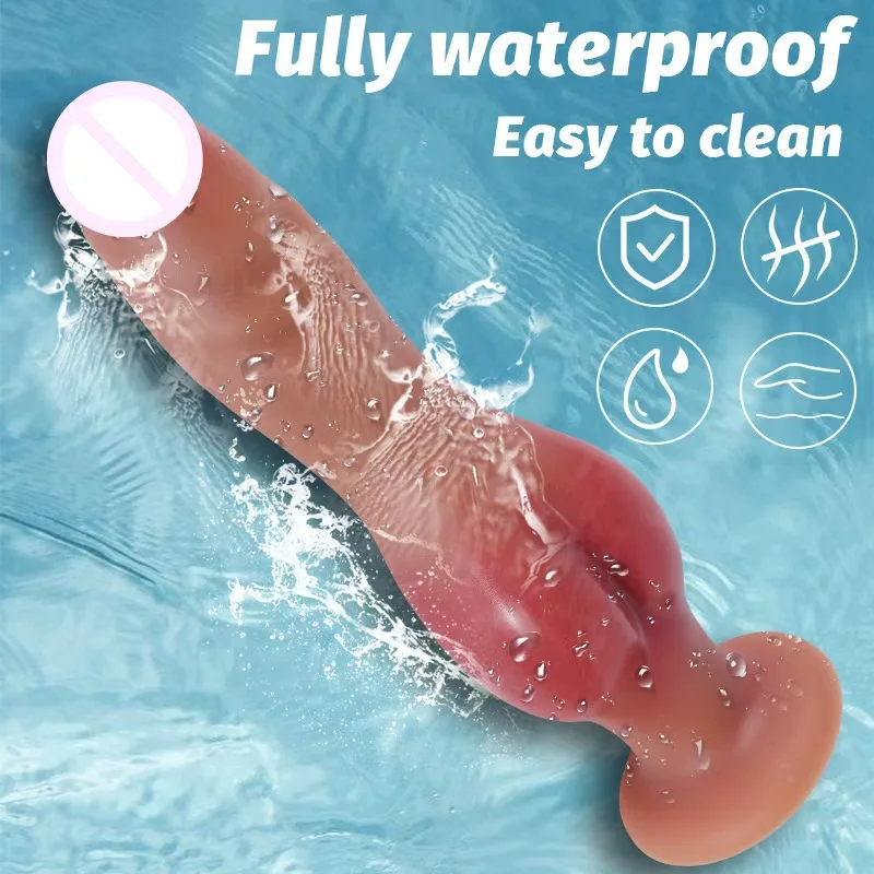 Anal Plug Dildo Leather Bag Style Dildo Size Can Be Selected Vaginal Anal Universal Masturbator Prostate Massager Sex Toy 18+ view 3