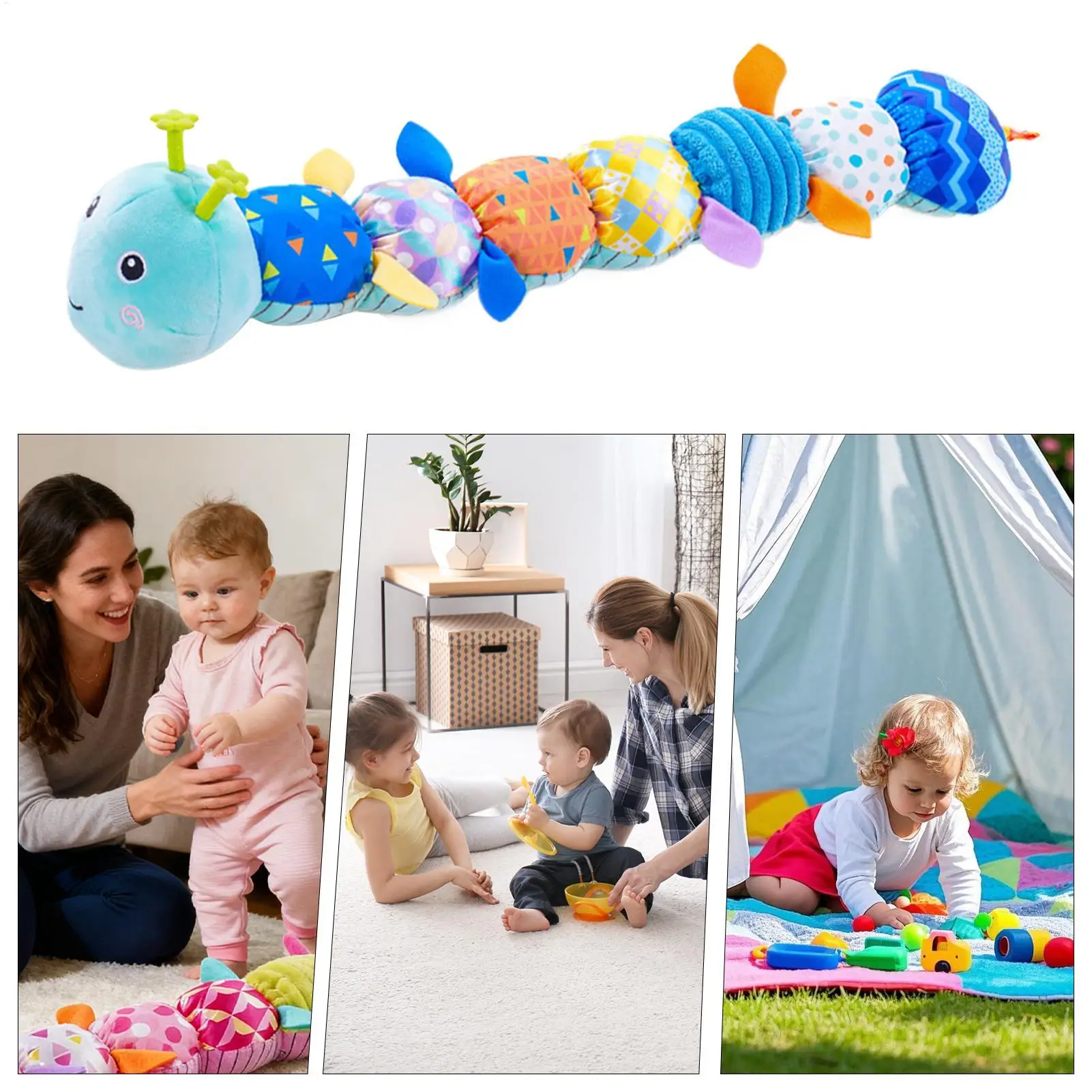 Плюшевая игрушка-прорезыватель, милая кукла для прорезывания зубов, успокаивающие сенсорные игрушки для мальчиков и девочек, родителей, путешествий, детская кроватка, коляска для спальни