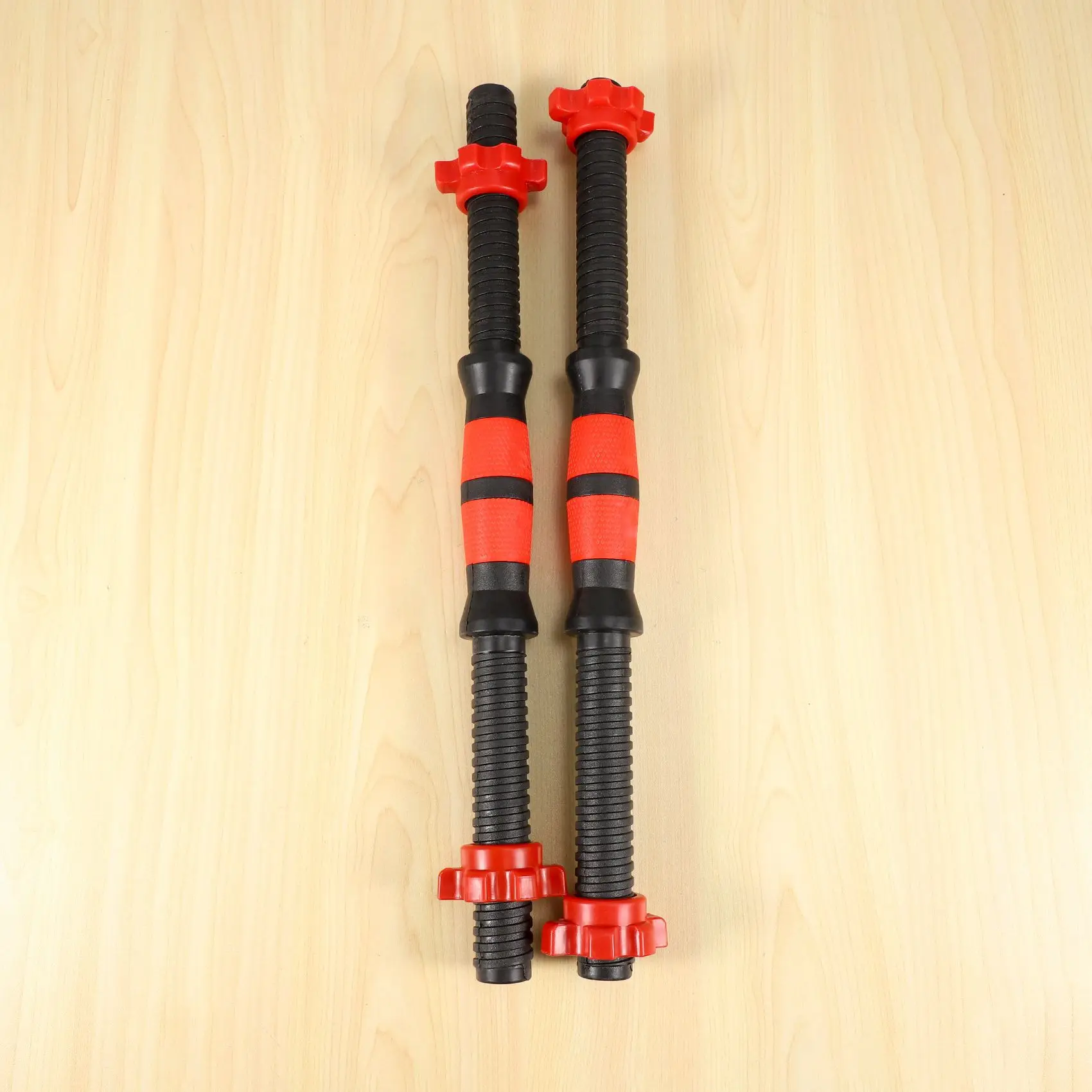 

Better Quality 2Pcs Dumbbell Bars Durable Prime Dumbbell Handle Barbell Handle Dumbbell Bars for Sport Workout Training Gym