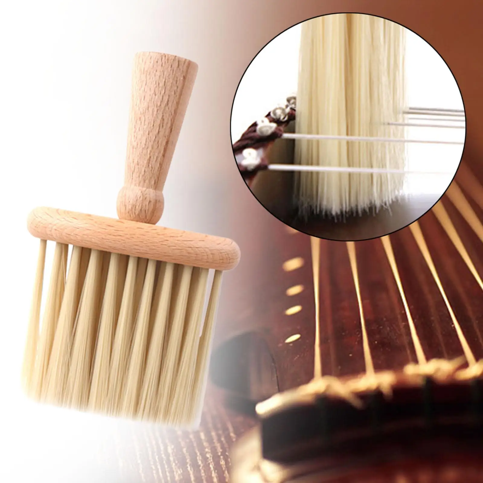 Guzheng Violin Cleaning Brush Soft Bristles Violin Violin Brush Maintenance