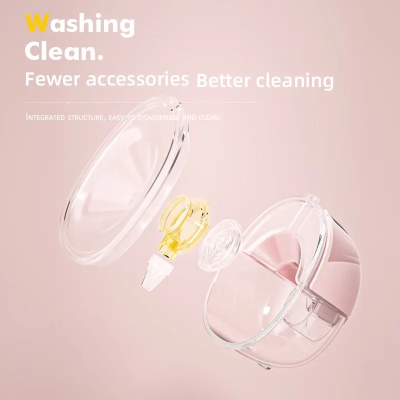 Extractor de leche portátil IMBABY |   Manos libres, invisible, silencioso, fuerte succión con masaje vibratorio |   Extractor de Leche Portátil para Mamás