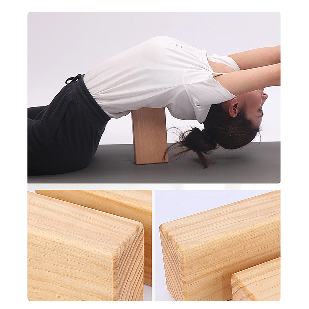 

Solid Yoga Block Light Yellow Eco-Friendly Lightweight Non-Slip Smooth Finish Ideal for Yoga Exercises Leg Pressing Daily