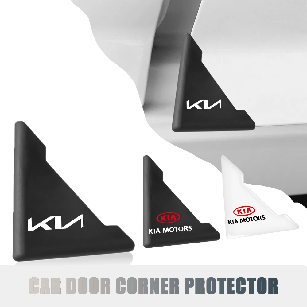 

2Pcs Silicone Car Door Corner Cover Accessories For KIA Sportage RIO Ceed Picanto Pegas Sorento Niro Soul Cerato Borrego Carens