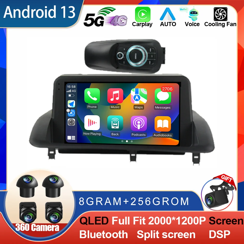 Android 13 For Lexus CT CT200 CT200h 2010-2018 Car 4G Wifi Radio Multimedia Video Player GPS Navigation Stereo Screen DSP QLED