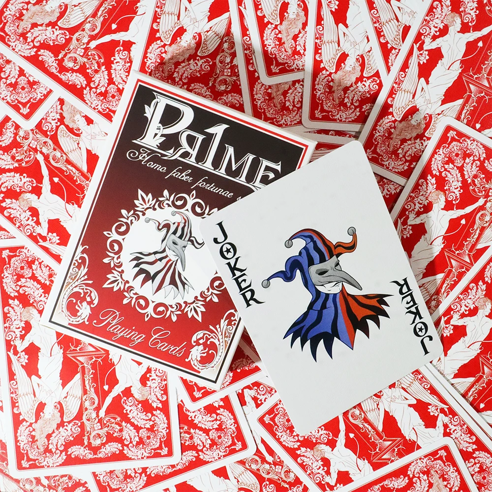 أوراق اللعب، مؤشر قياسي لحجم البوكر، أسطح البطاقات (أزرق أو أحمر)، لبلاك جاك، أوكري، لعبة بطاقات كاناستا، درجة الكازينو #6