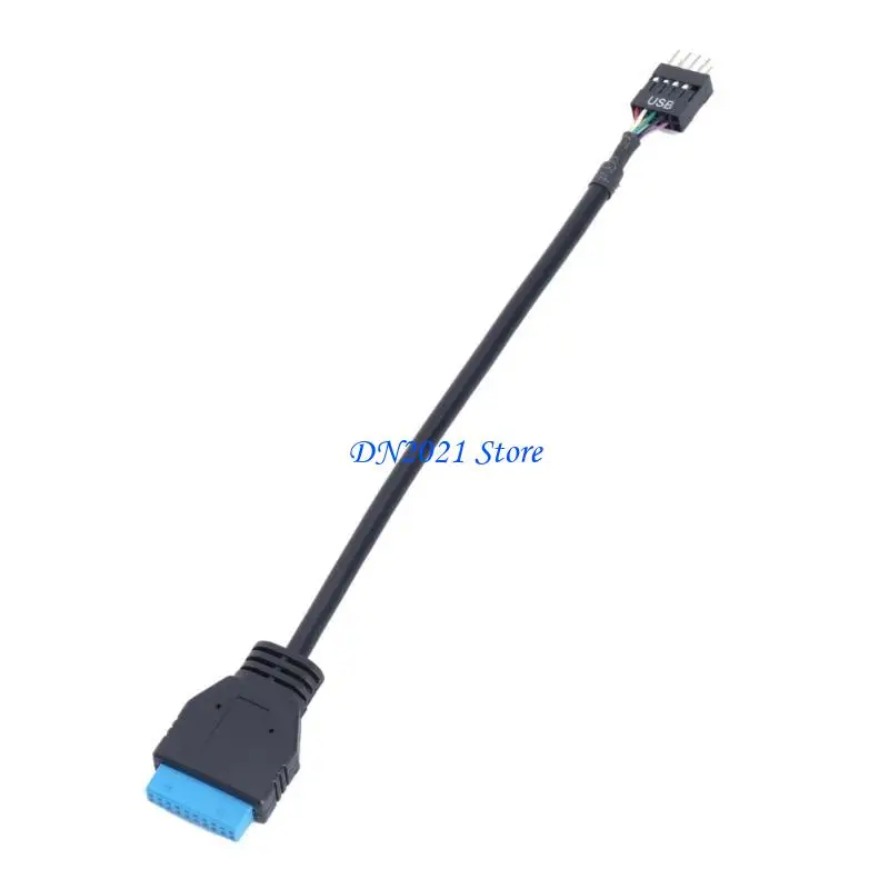 

F3KE 20Pin to 9Pin USB3.0 to 2.0 Conversion Cable Connectors Mainboard Cable 20Pin