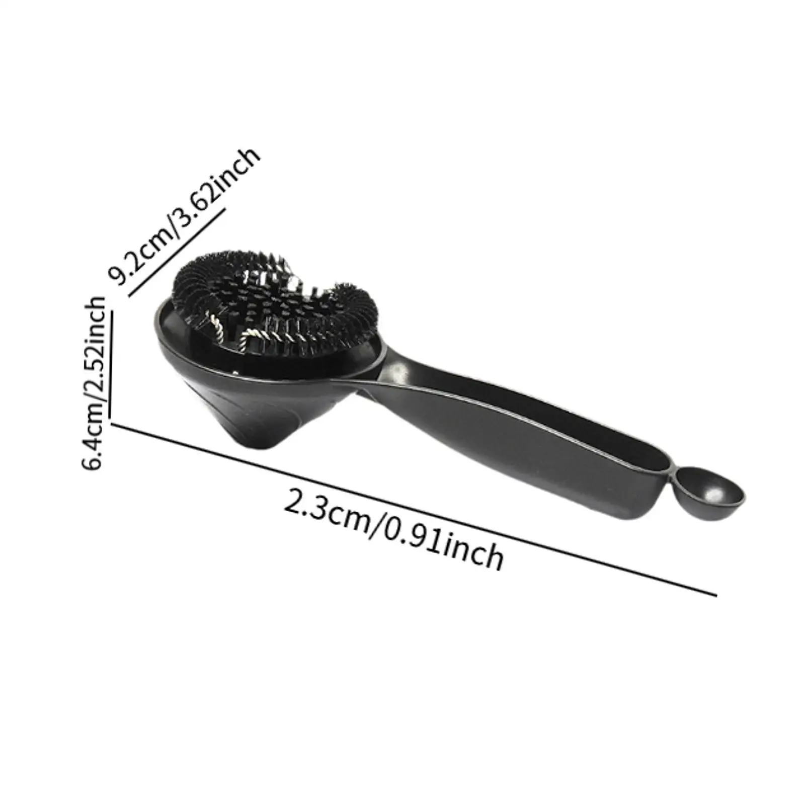 エスプレッソコーヒーマシンクリーニングブラシ、エスプレッソマシンクリーニングツールユニークなエスプレッソマシンアクセサリー58mmグループヘッド用