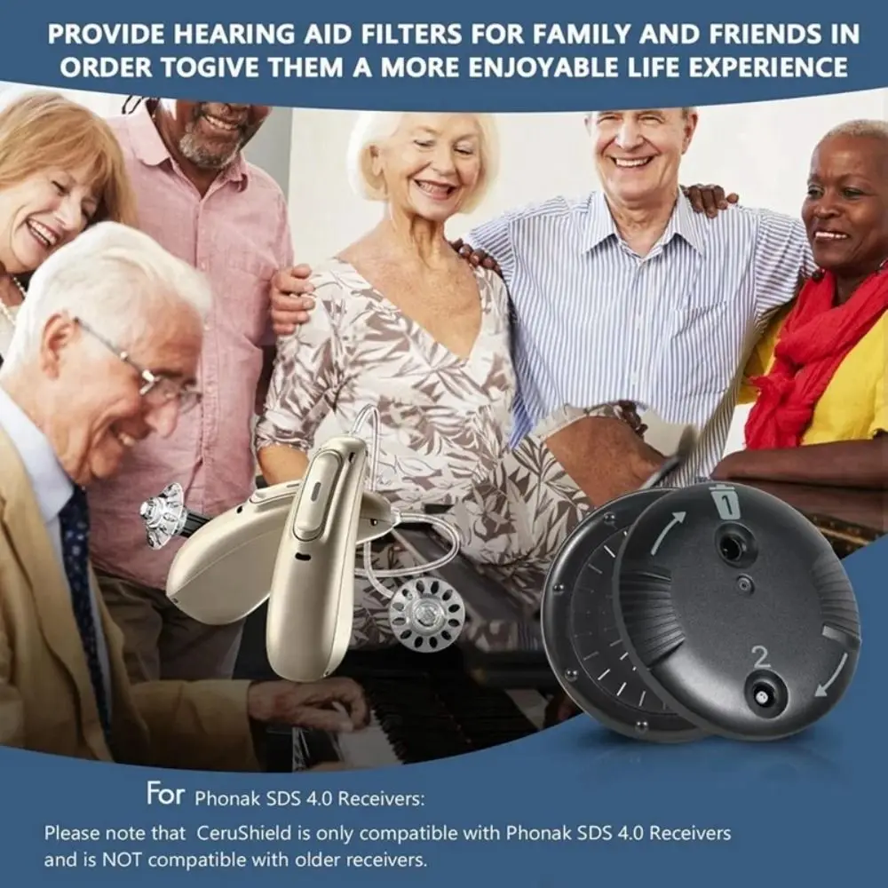 

NEW Wax Prevention Hearing Aid Filters Ear Protection Disk Filters Ear Wax Guard Hearing Aid Protection for Phonak Hearing Aid