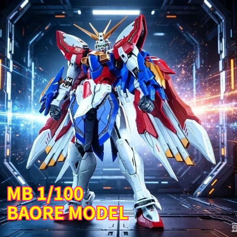 

【New product】BAO RE MODEL GF13-017NJⅡ MB BURNING GOD MG 1/100 Alloy skeleton PB Limitation Assembly Model Kit Toy Gift