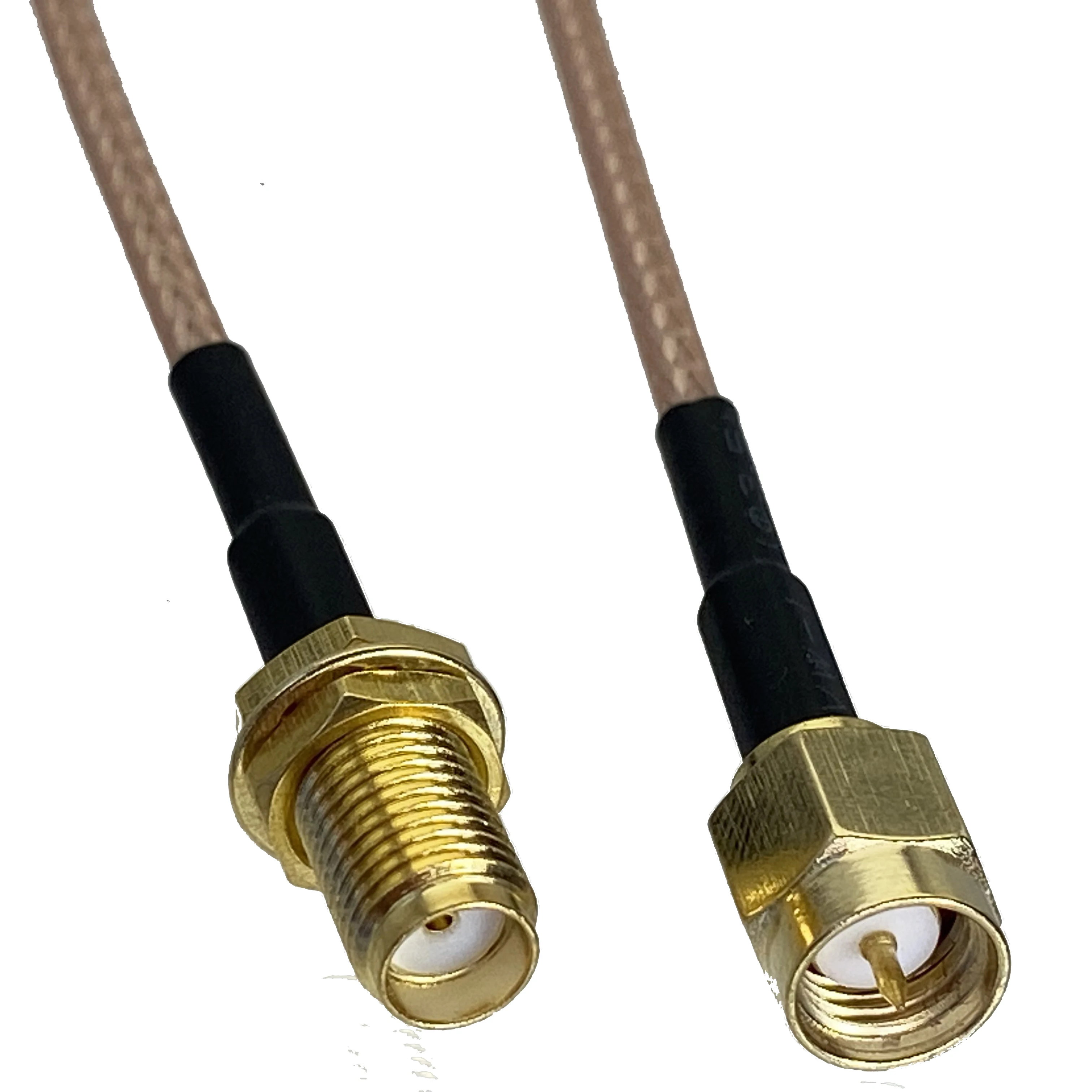 

RG316 RF Coaxial Coax Cable Assembly SMA Male to SMA Female Jack Bulkhead Antenna Extender Cable Adapter Jumper 5CM~10M