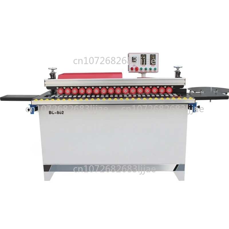 DW802 Portable Furniture PVC Melamine Curve Six Basic Functions Edge Banding Machine With Trimmer Trade