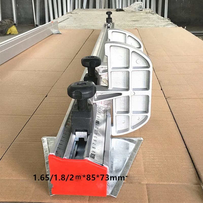 Aluminum Backing Board Woodworking Sliding Table Saw Accessories Large Ruler Cutting Board Saw Positioning Large  Precision Saw