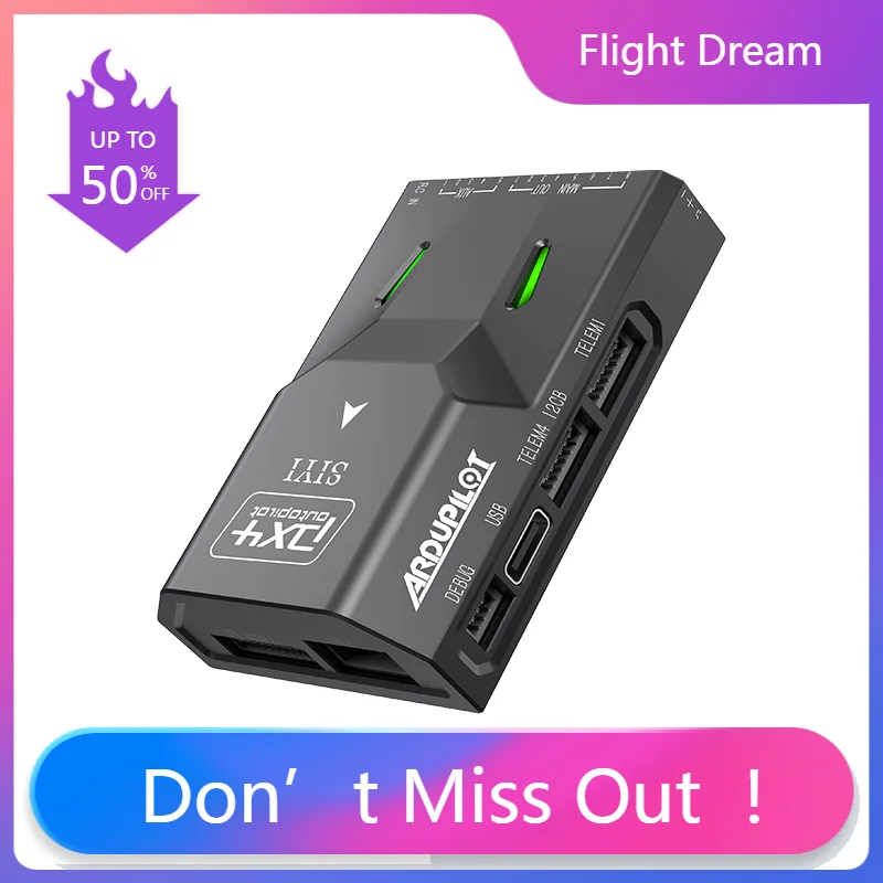 

NYSIYI N7 Autopilot Flight Controller Compatible with Ardupilot and PX4 Ecosystem M9N GPS and 2 to 14S Power Module For Drone UA