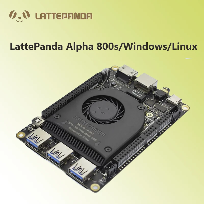 

LattePanda Alpha 800s m3-8100y Tiny Ultimate Одноплатное устройство для устройства Windows/Linux