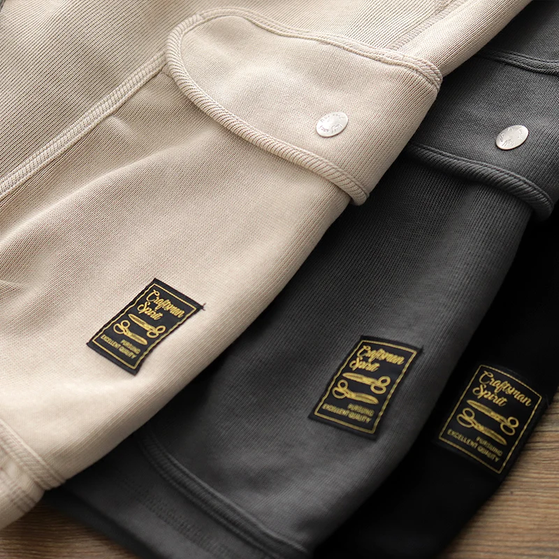 Heavyweight Knitted Men's Spor Retro Japanese Sle Five-Quarter Length orts Loose Fit Elastic Waist Straight Leg Casual ...