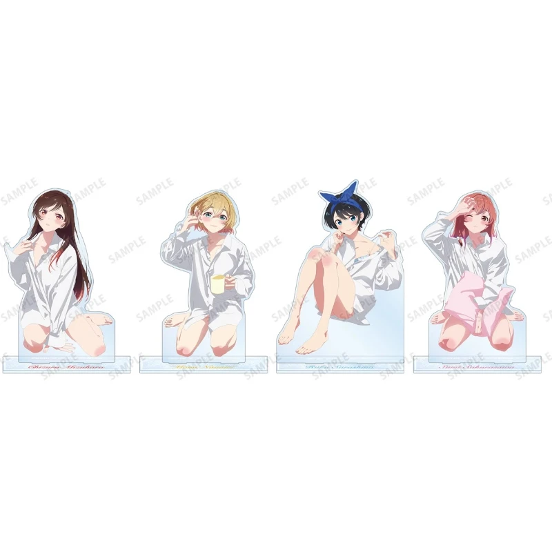 Anime Chizuru Mizuhara Mami Nanami Sumi Sakurasawa Figure Doll Game Ruka Sarashina Acrylic Stand Model Cosplay Toy for Gift