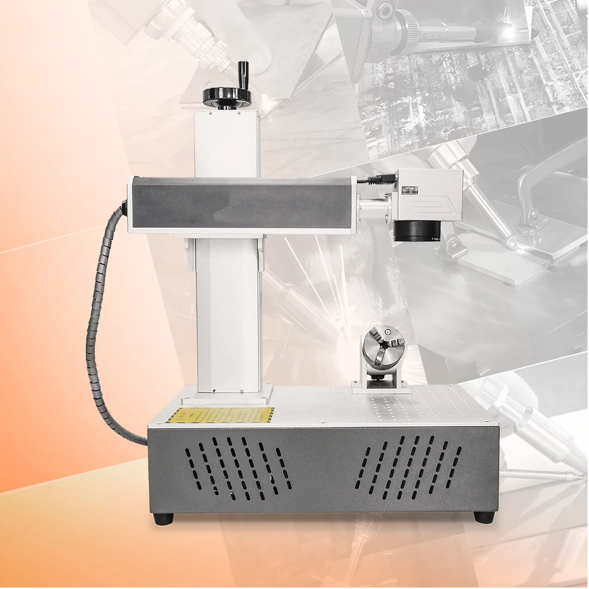 Super Fast Delivery Laser Engraving Marker 20w 30w 50w Fiber Laser Marking Machine for Ring Jewelry