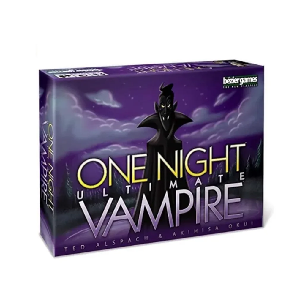 One Night Ultimate Werewolf Cards Collection Board Game Alien Super Villains Edition Deck For Party Playing